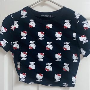 Cute Hello Kitty tank crop top